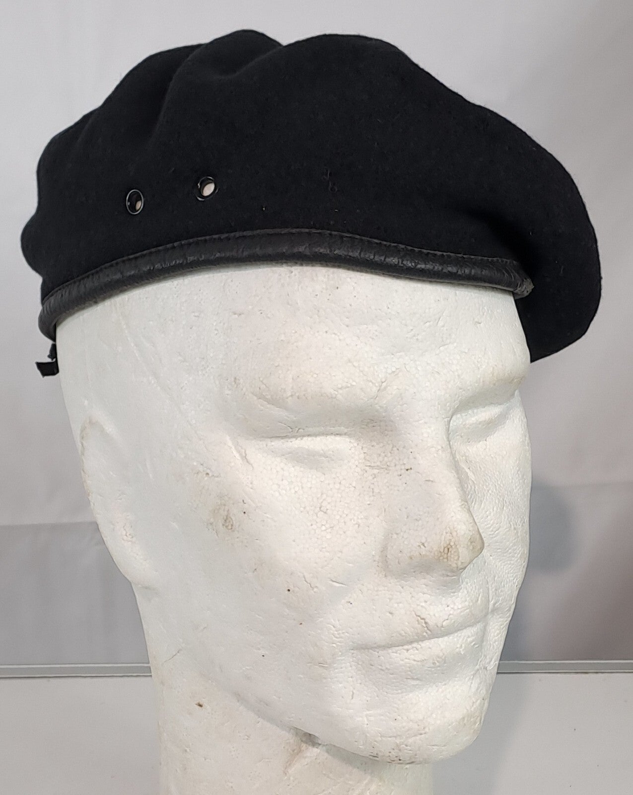 Genuine Surplus Austrian Army Black Beret hats Wool