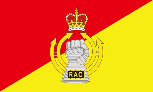 Royal Armoured Corps Printed Polyester Flag 5'x3' Army Military Regimental flags