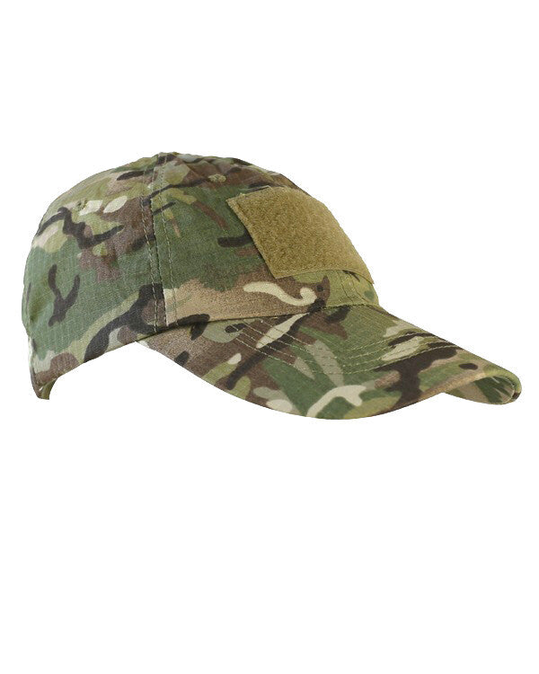 KT Operators Cap Baseball Cap Ripstop Hook Loop Patches BTP Black Olive Tan