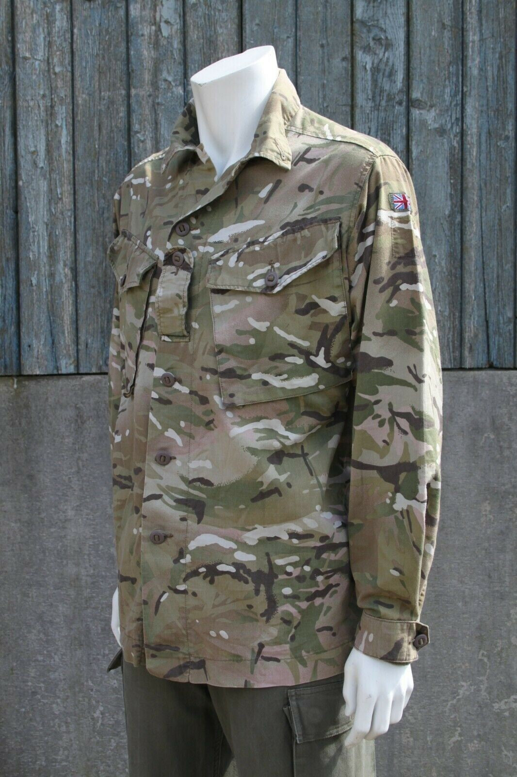 Genuine Surplus British Barrack Shirt Jacket Combat Temperate Weather MTP