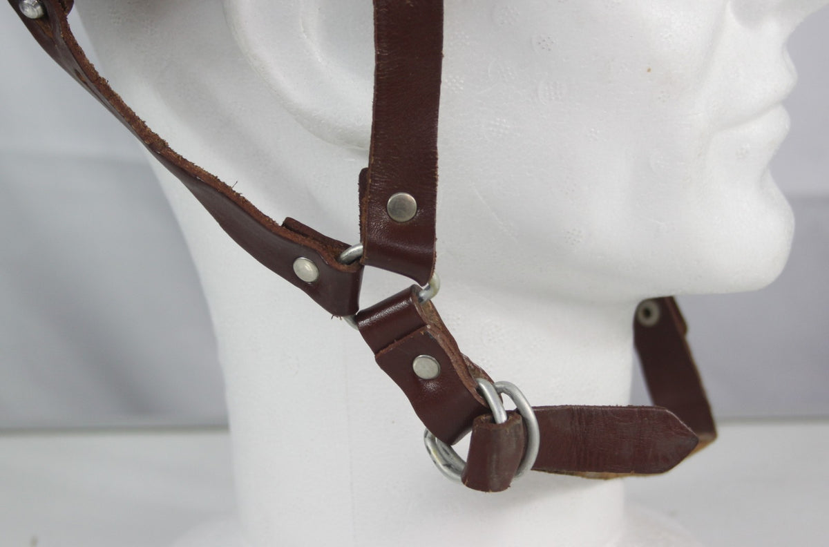 Vintage Romanian Army Steel Helmet With Straps Genuine Surplus  (3943)
