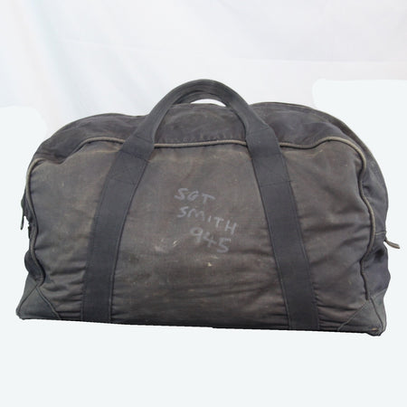 Vintage RAF Holdall Bag Well Worn Genuine Surplus British Canvas Duffle Bag 4327