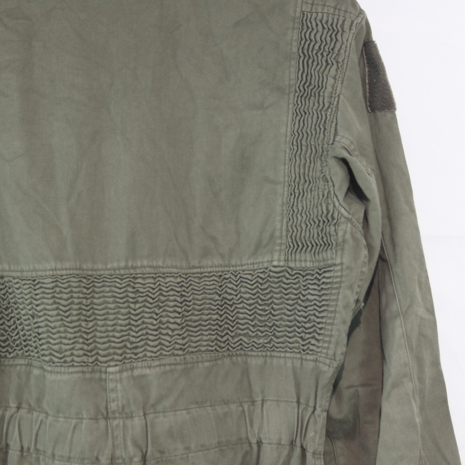 French Army AFV Coverall Olive Green Genuine Surplus 38" Chest Short (4172)