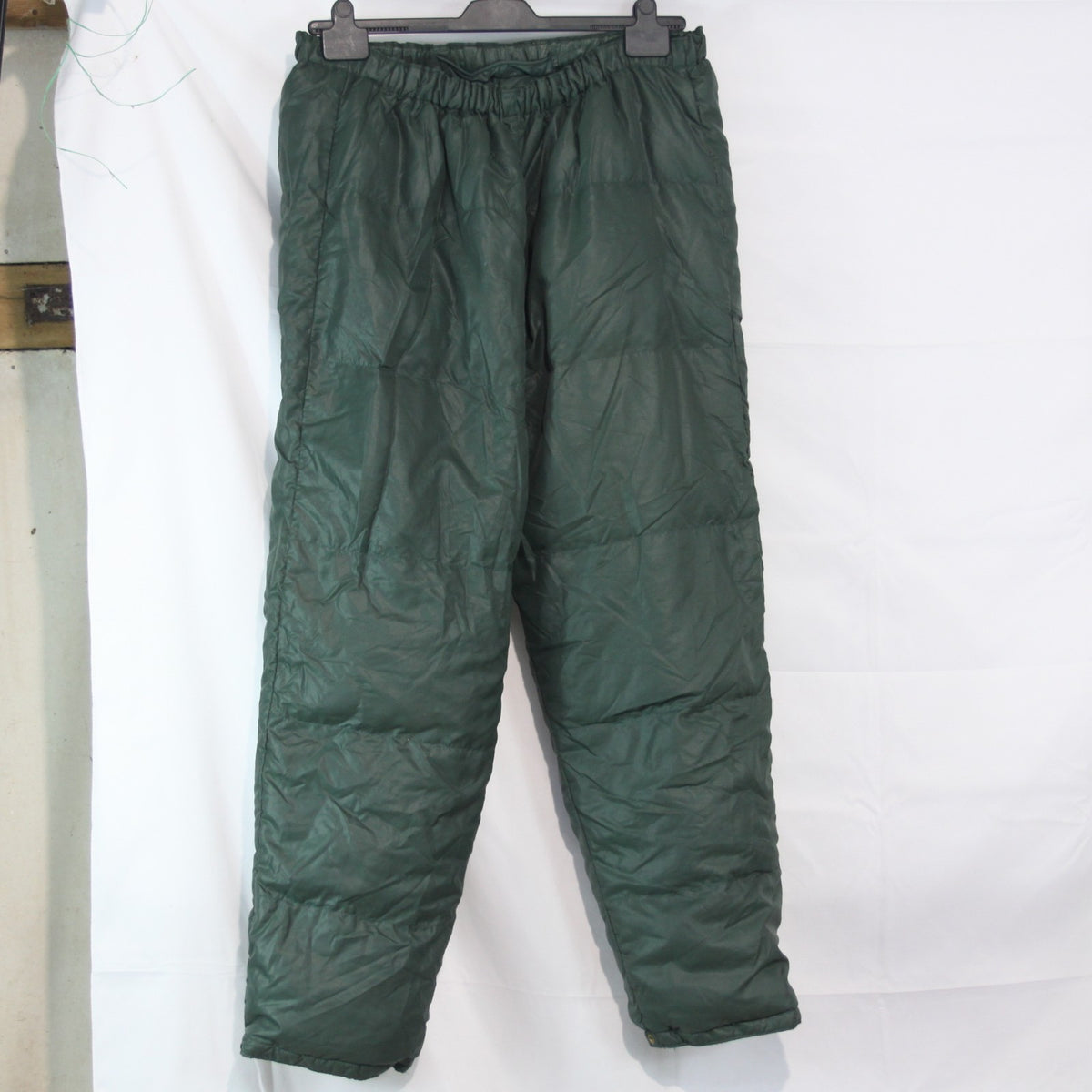 Down FIlled Thermal Trousers Padded French Army Repaired 38-40" W (3883)