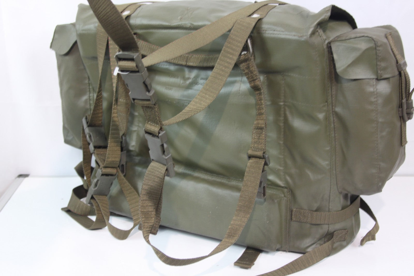 Genuine Surplus German Army Pack Rucksack Missing Frame Waterproof Fabric (4185)