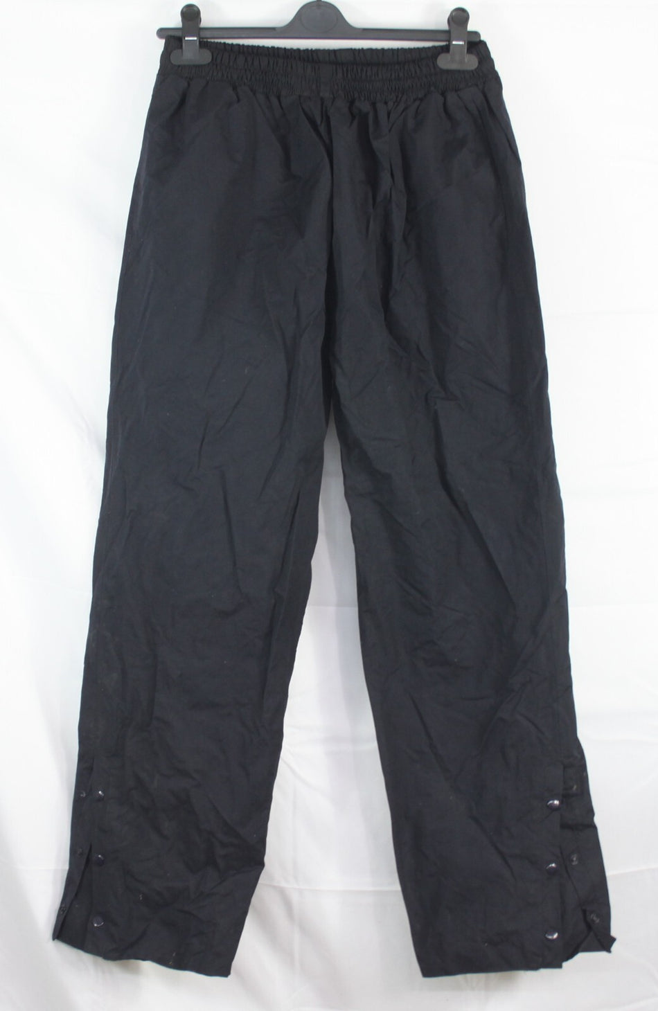 Black Waterproof Over-trousers Fully Lined 38-40" Waist (1435)