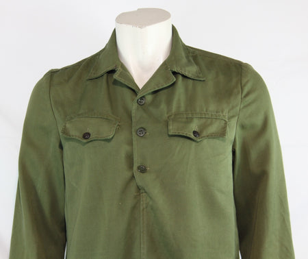 Genuine Surplus Bulgarian 3 Button Shirt olive Green (2250)