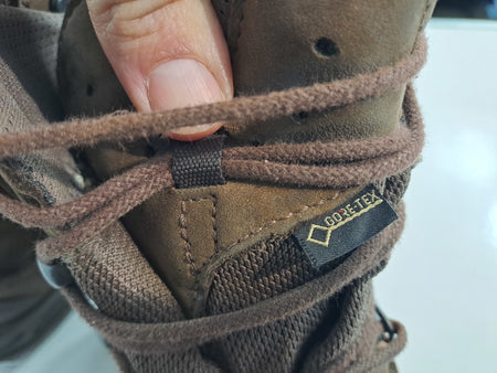 Genuine Surplus Haix Army Scout Brown Gore-tex Lined Boots Leather Grade1