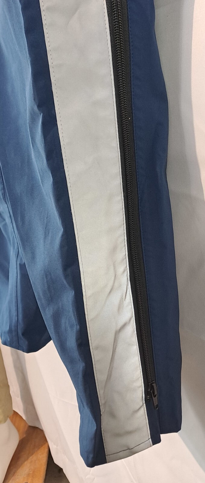 Genuine Surplus Open Side Rain Waterproof Trousers Lightweight 32-34" (2772)