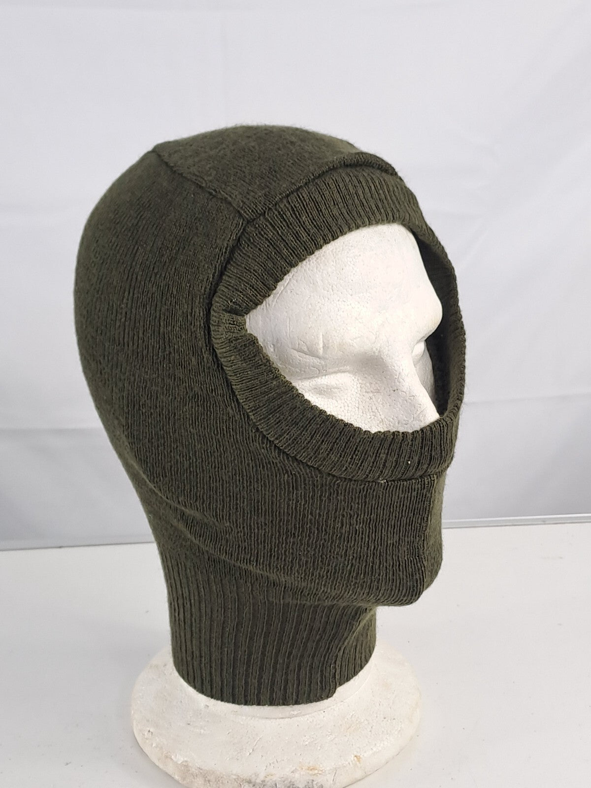 Genuine Surplus Croatian Army Military Balaclava Wool Mix Olive Knitted 2652