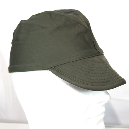 Genuine Surplus French Army Rounded Peak Olive Fatigue Cap Supergrade