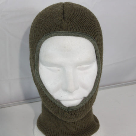 Genuine Surplus Army Military Balaclava Double Thickness Olive Knitted 3953