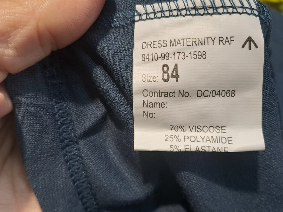 Genuine Surplus British RAF Maternity Dress Stretch 32" Bust (2586)