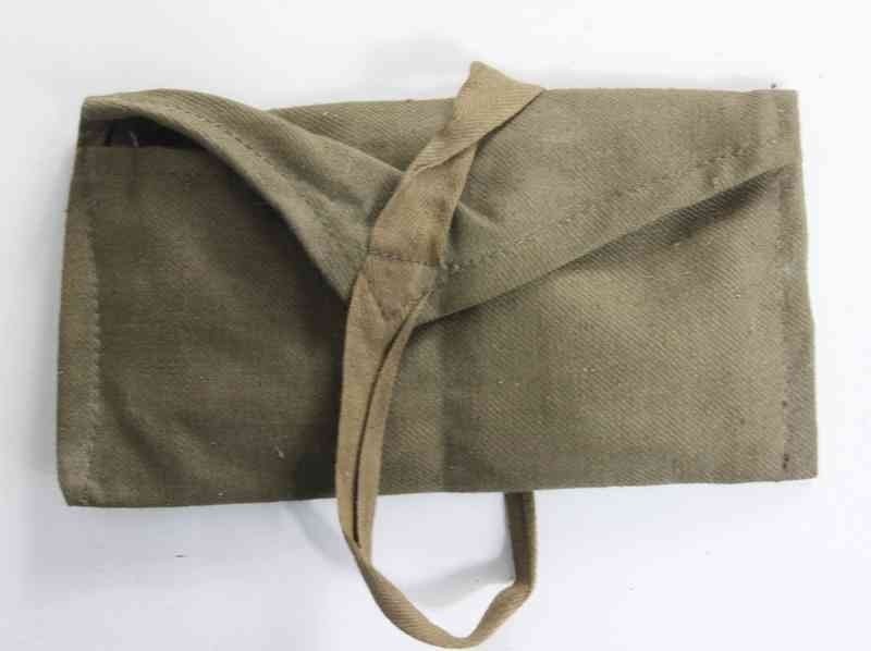 Genuine Surplus French Vintage Darning Kit in Pouch Military (494)