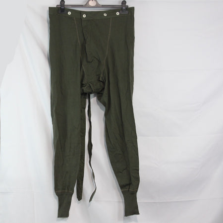 Vintage MIlitary Bib and Brace Dungaree Long Johns Genuine Surplus 34" W (3832)