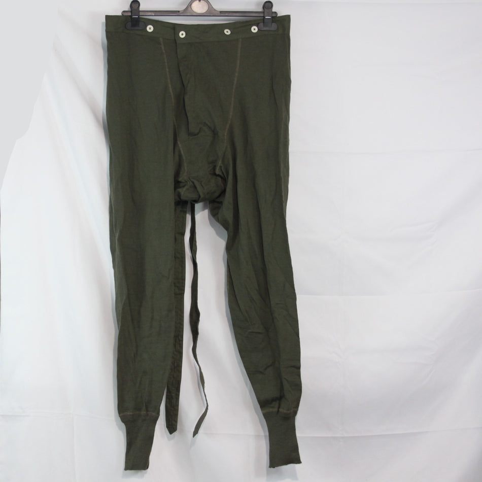 Vintage MIlitary Bib and Brace Dungaree Long Johns Genuine Surplus 34" W (3832)