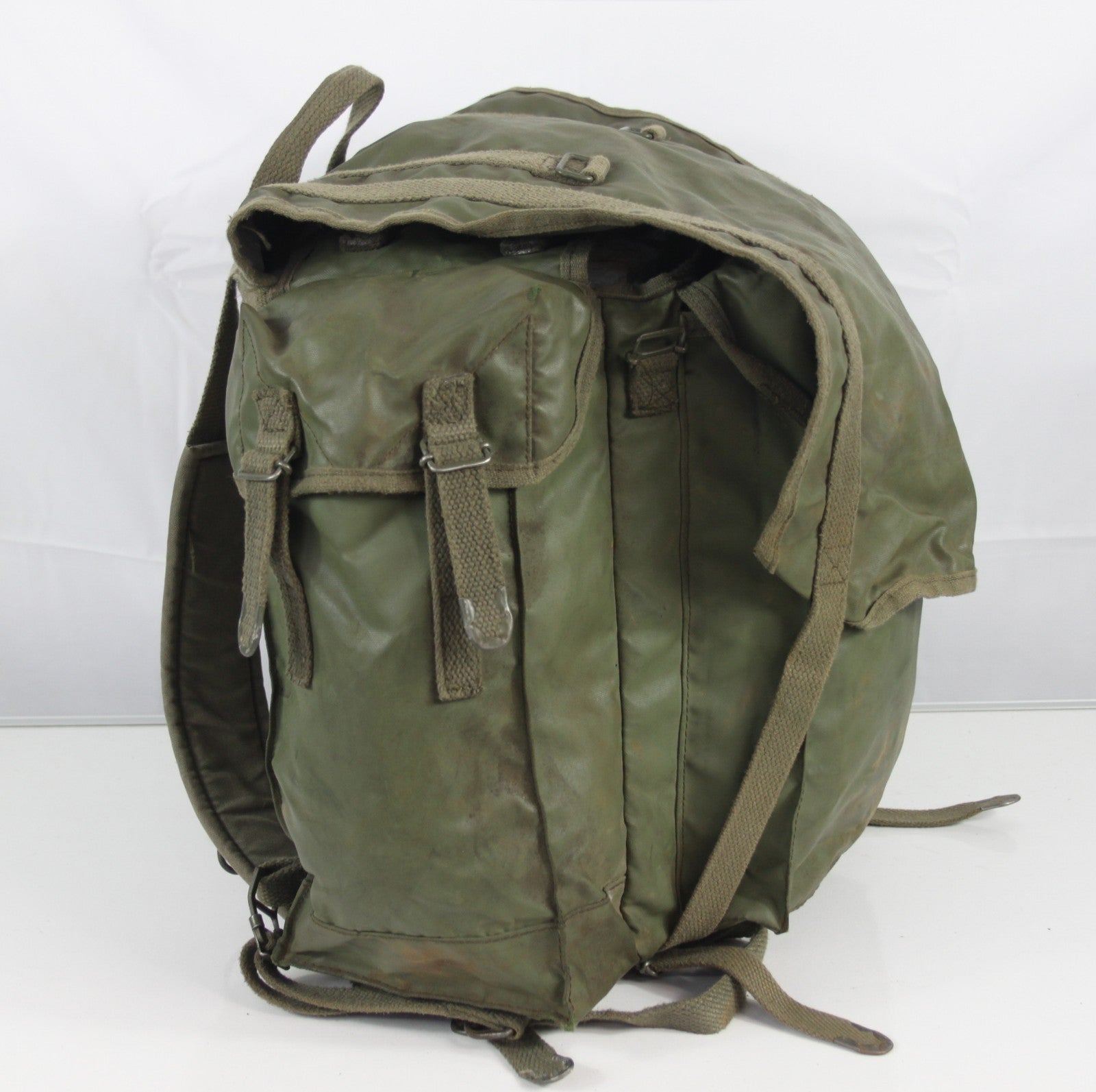 Genuine Surplus French Army Rucksack Waterproof Fabric Backpack Medium (1138)