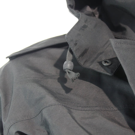 Waterproof Breathable British Police Rain Jacket with Liner Black 46-48"  (3881)