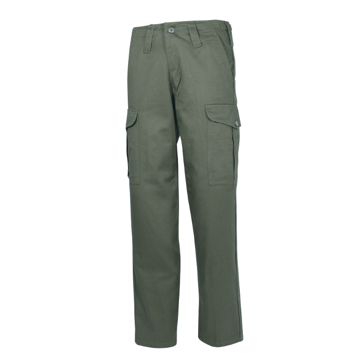 Mens OG Heavyweight Combat Trousers Workwear Black olive green 100% Cotton