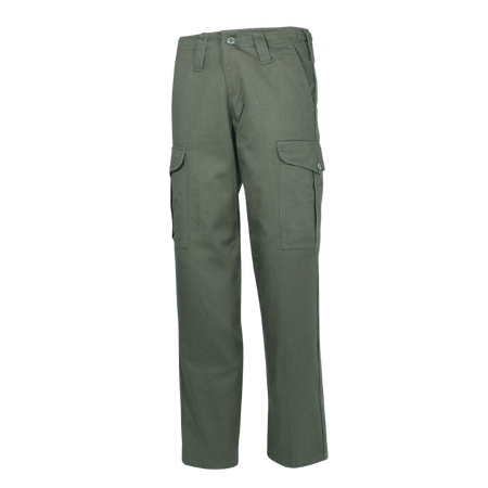Mens OG Heavyweight Combat Trousers Workwear Black olive green 100% Cotton