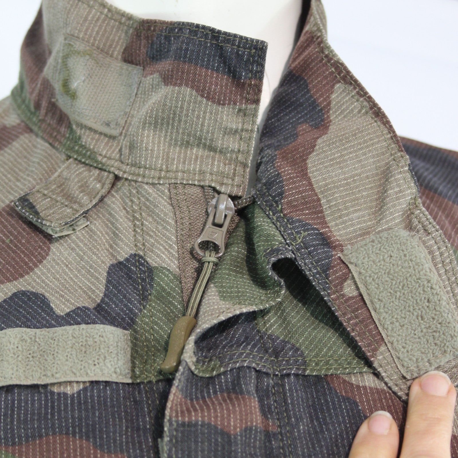 French Army Ripstop Camo Shirt CCE Genuine Surplus 42-44" Chest (4143)