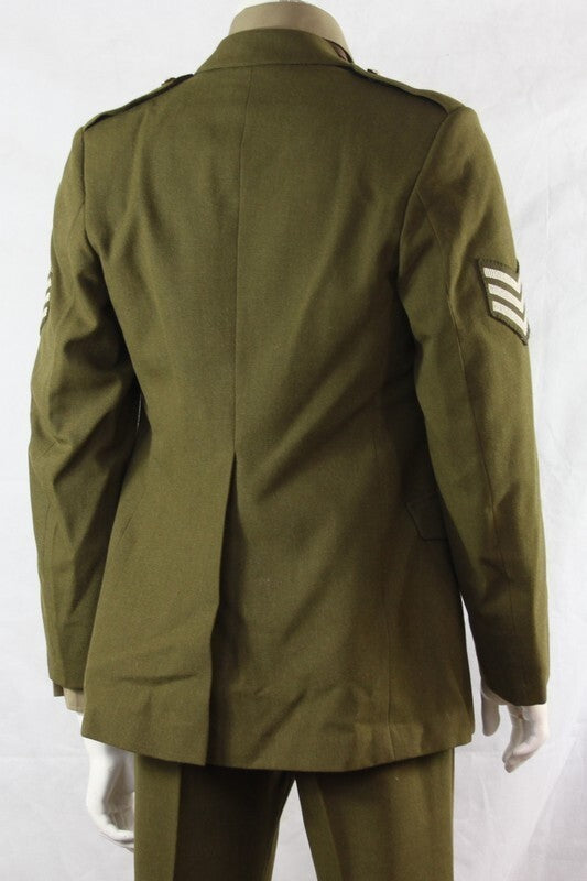 Genuine Surplus British Army Uniform Complete 1980's 100cm Chest Khaki Green 689