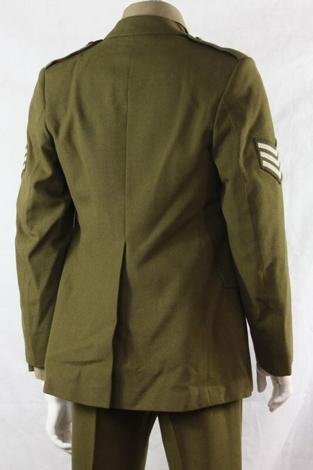 Genuine Surplus British Army Uniform Complete 1980's 100cm Chest Khaki Green 689