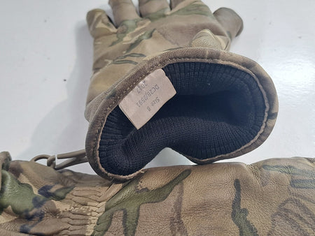 Genuine British Army MTP Multicam Mk2 Leather Gloves Gore-tex Lined G1
