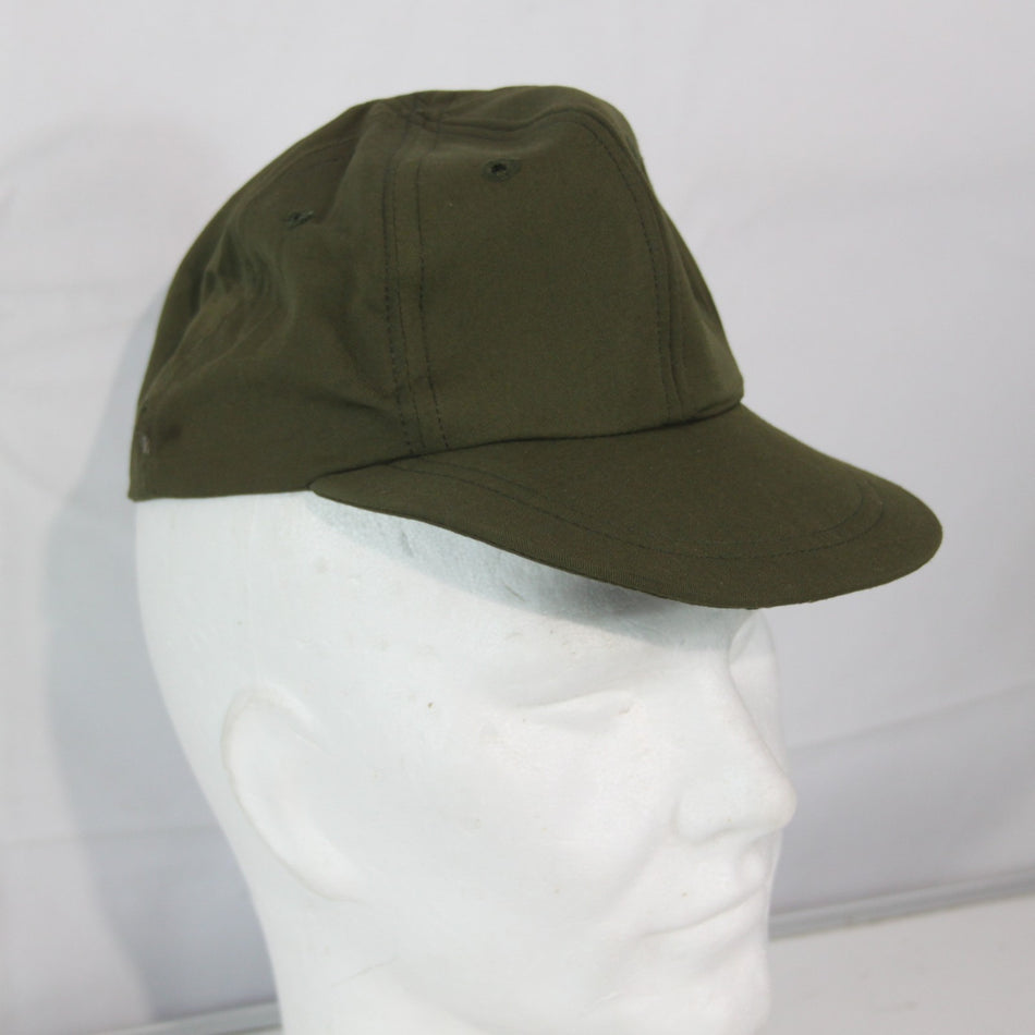 Vietnam Era Vintage US Forces Peak Cap Hot Weather Hat Olive Green US 6.5"(3942)