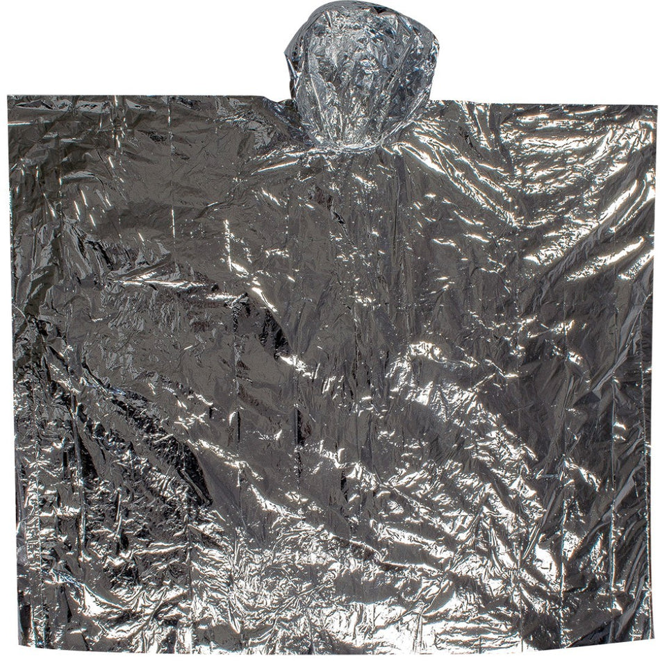 Highlander Reflective Survival Poncho Camping Festival Hiking Outdoor Tactical