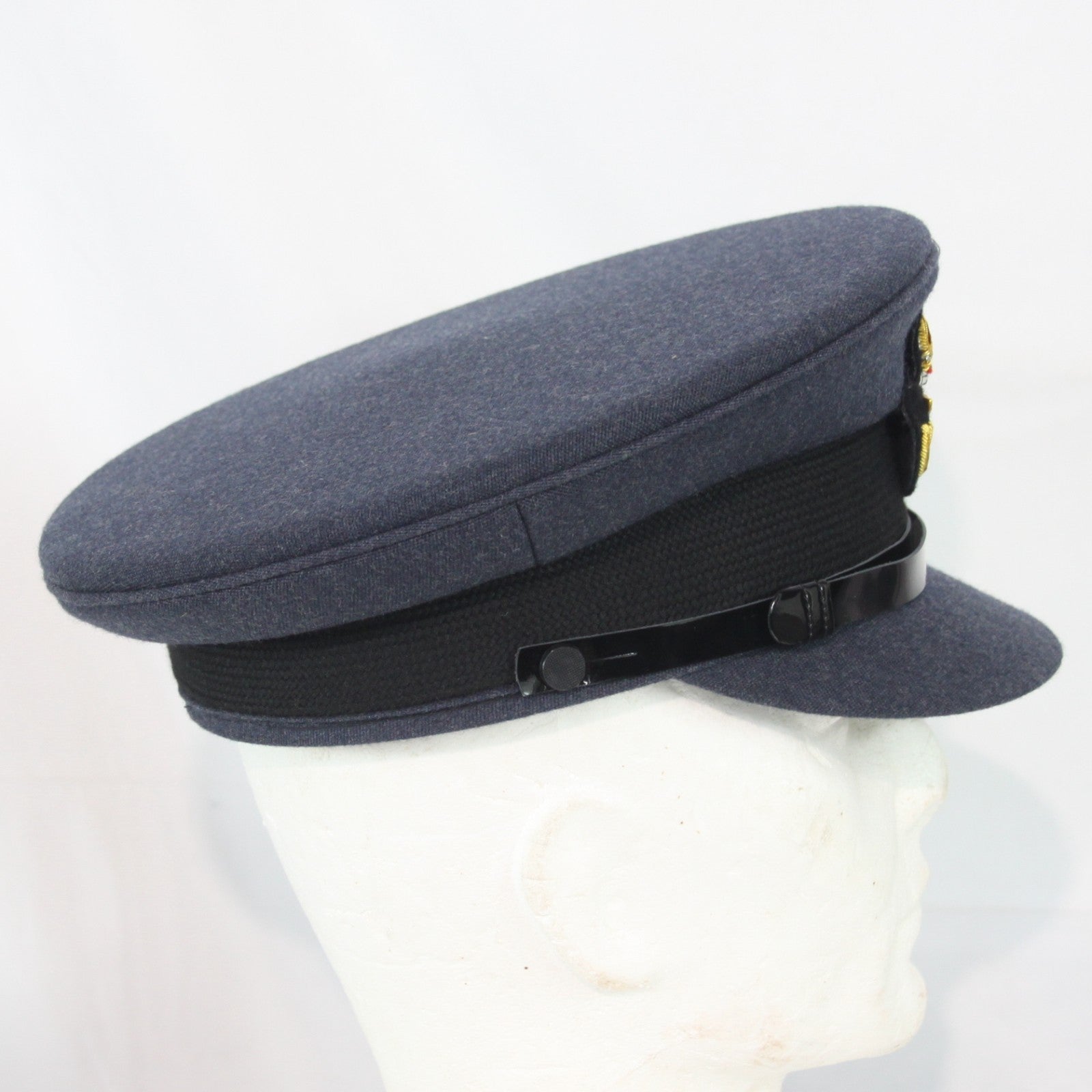 British RAF Officers Mens Dress Hat Genuine Surplus Peak Cap G1 (4448)