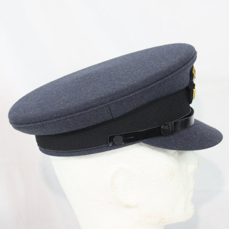 British RAF Officers Mens Dress Hat Genuine Surplus Peak Cap G1 (4448)