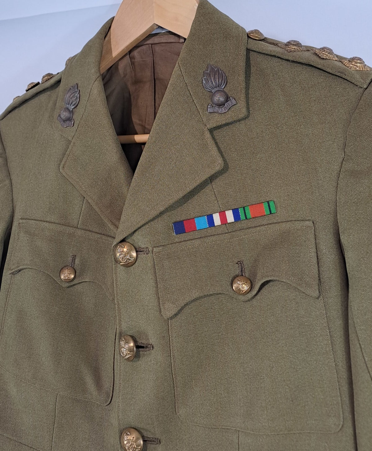 Genuine Surplus British Army Dress Jacket Vintage 36-38" (2618B)