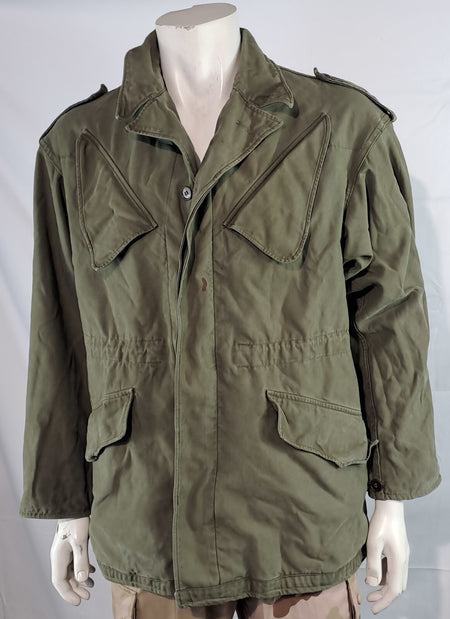 Genuine Surplus Dutch NATO Canvas Jacket Olive Green Grade 2 (2522)