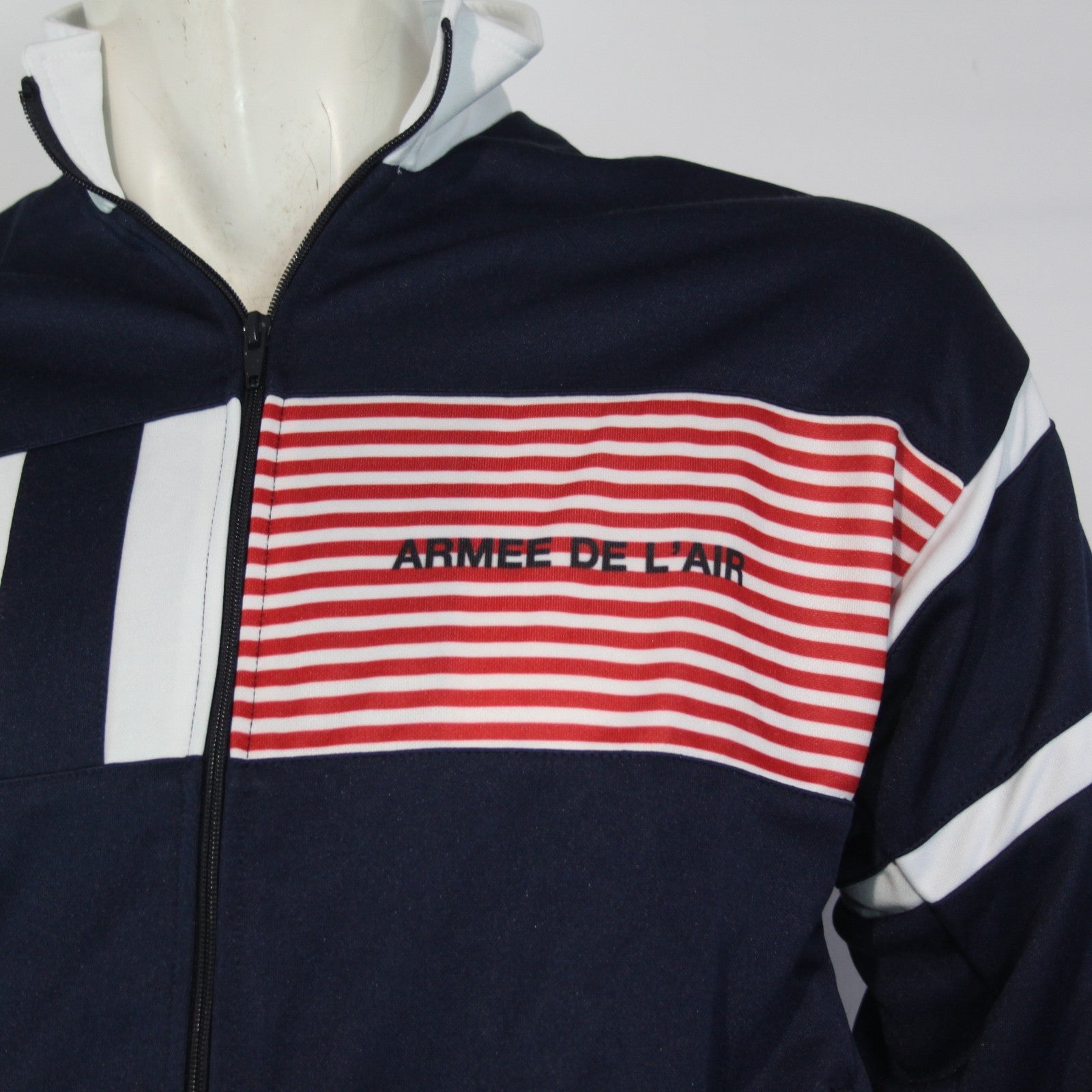 Tracksuit Top French Airforce Jacket Genuine Surplus Military 32-34" (3906)