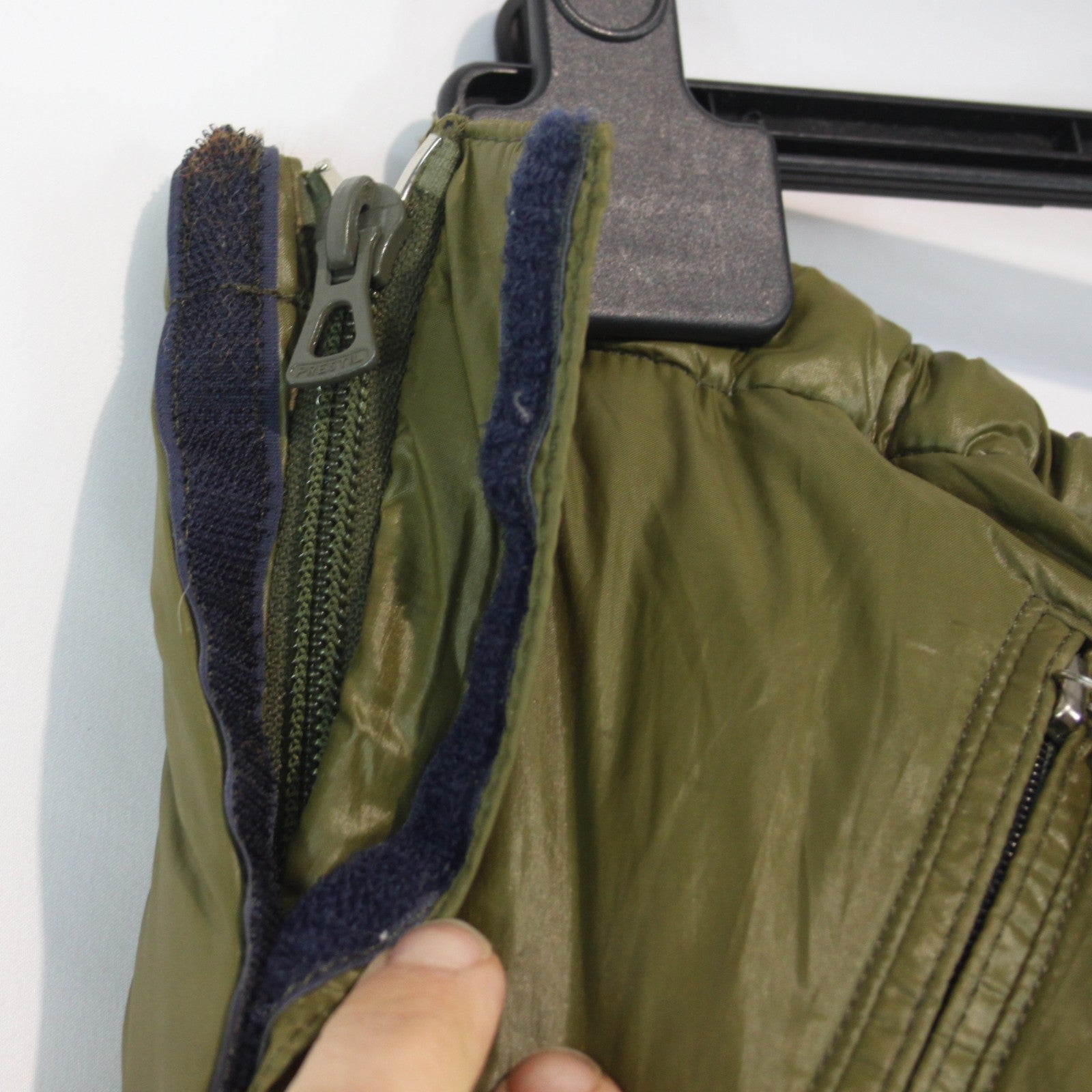 Down FIlled Thermal Trousers Padded Winter French Army NO ELASTIC 38-40"  (3898