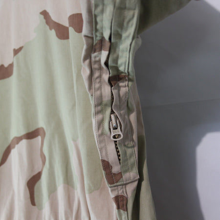 Rare US Army Tricolor Desert Camo Coverall Genuine Surplus Large 41-45" (3516)