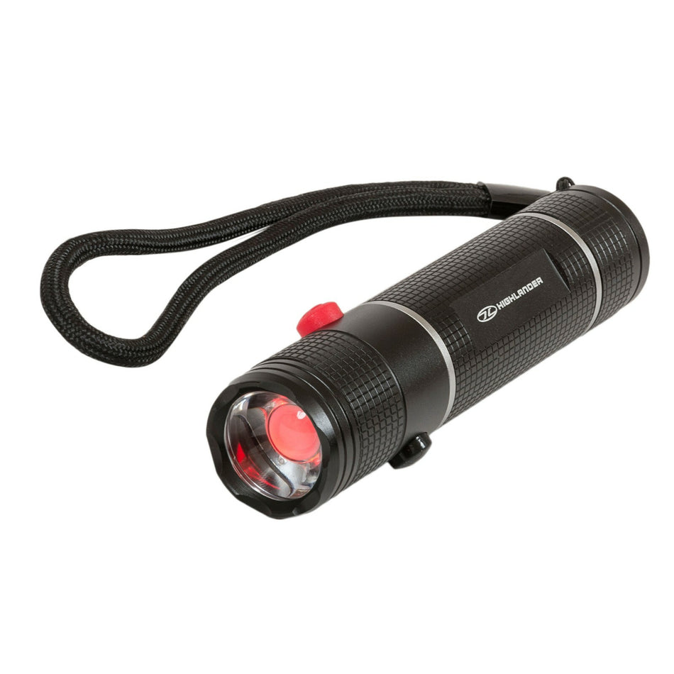 Highlander Hawkeye Tactical 2 button Torch Hiking Camping Cadets Airsoft 