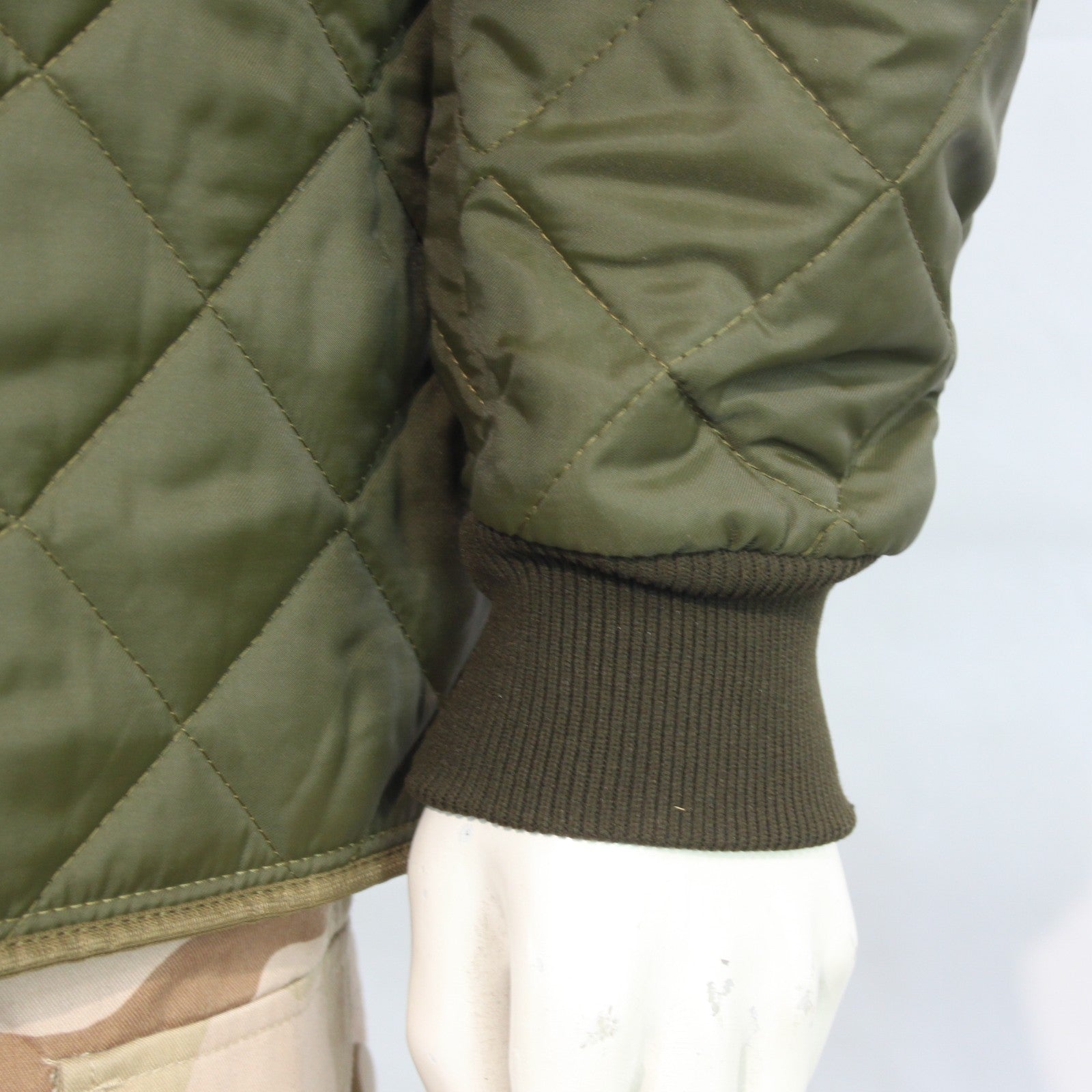 Genuine Surplus Dutch Army Parka Liner Thermal Quilted Olive  44-46" (3727)