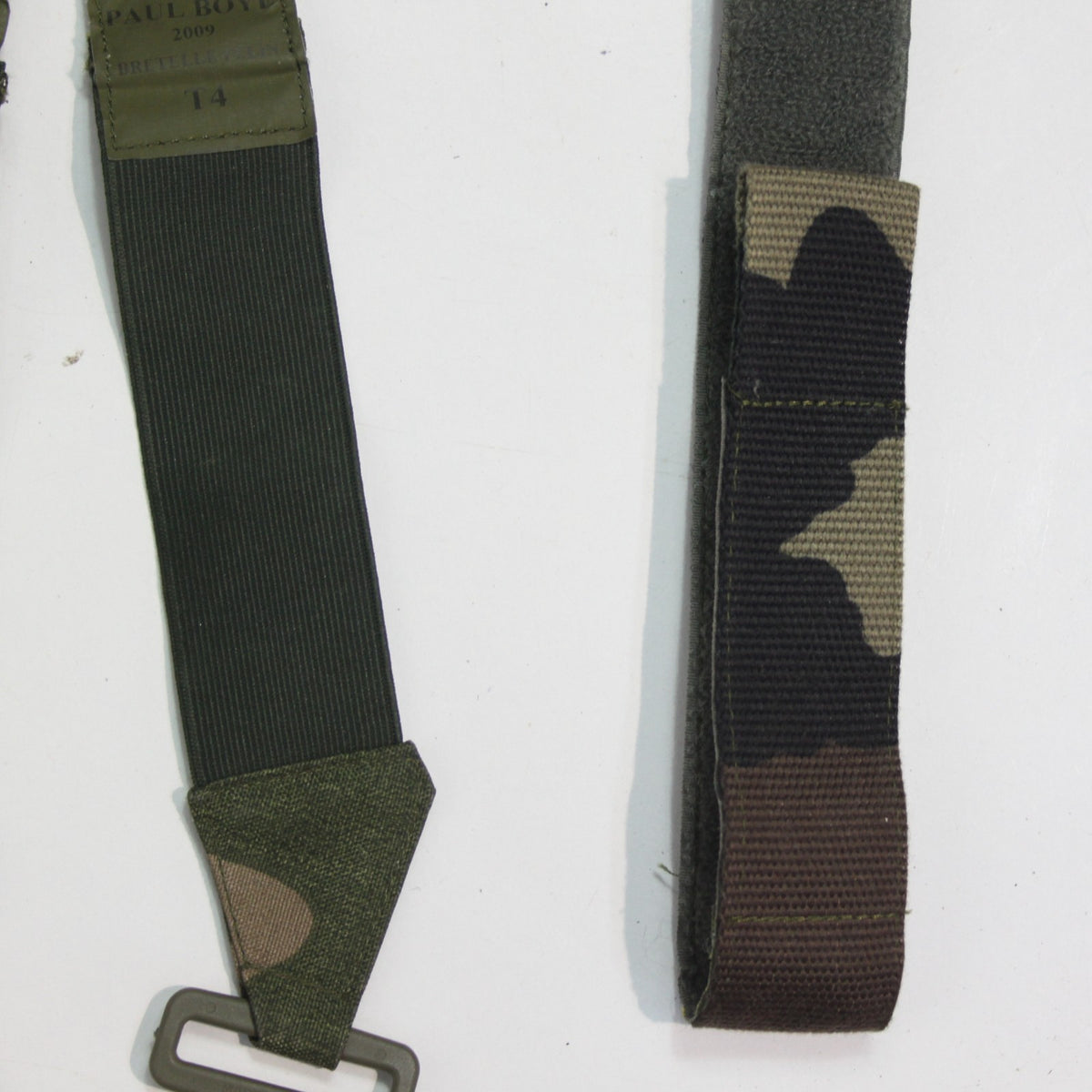 Genuine Surplus French Army CCE Camo Loop Braces XL 115cm (4097)