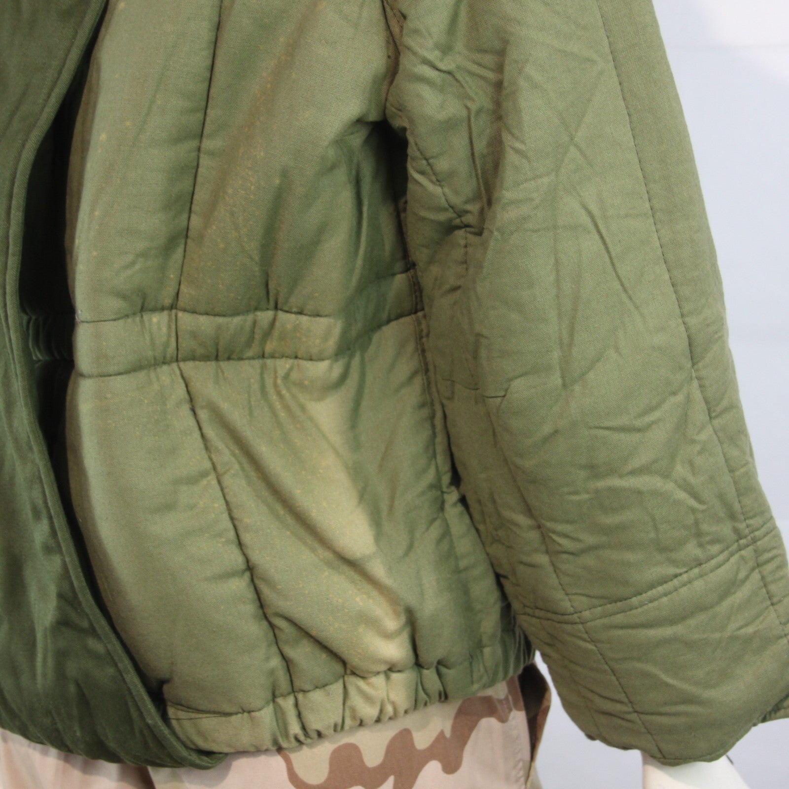 Genuine Surplus Hungarian Army Parka Jacket Liner Padded FFur Collar 36" (3745)