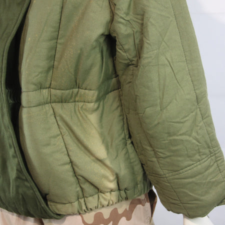 Genuine Surplus Hungarian Army Parka Jacket Liner Padded FFur Collar 36" (3745)