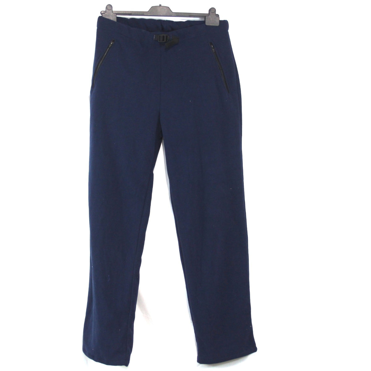Fleece Thermal Warm WInter Trousers Pull On Blue Medium 30-32" waist (3947