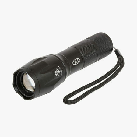 Highlander Orion 280 Zoom Torch Aluminium Compact Body White Beam Hiking