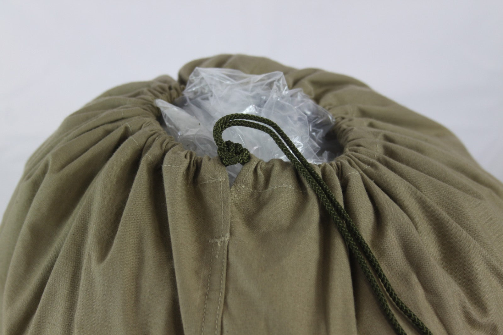 Genuine Surplus French Army Military Boot Bag Brown Canvas (1917)