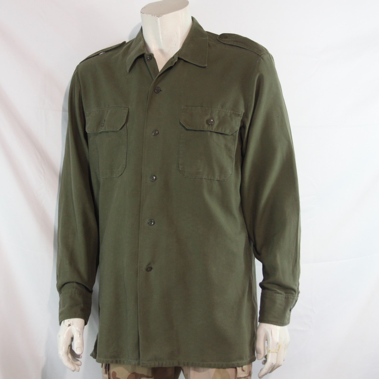 Genuine Surplus German Army Long Sleeve Moleskin Shirt UnBadged (4267)