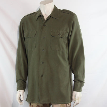 Genuine Surplus German Army Long Sleeve Moleskin Shirt UnBadged (4267)
