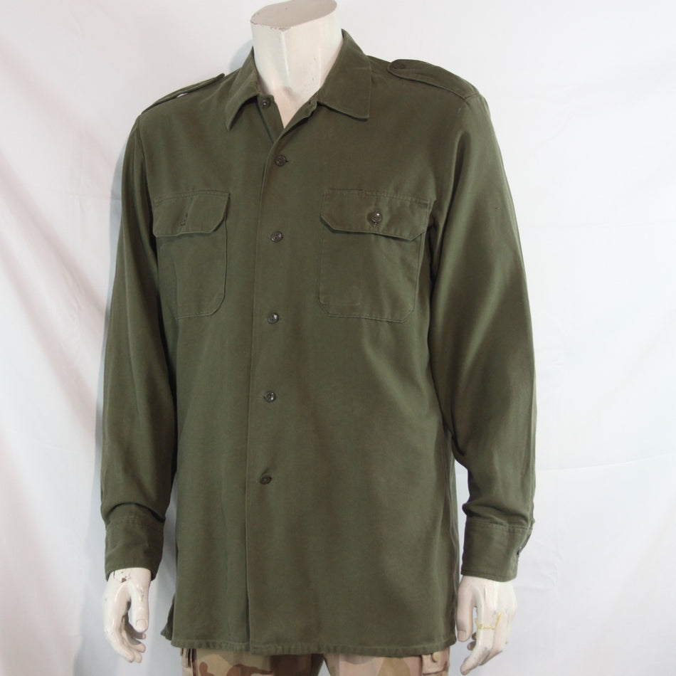 Genuine Surplus German Army Long Sleeve Moleskin Shirt UnBadged (4267)