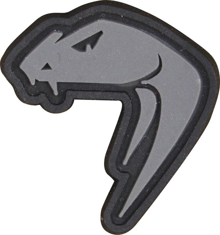 New Viper Snake Head Hook and Loop Patches Military Airsoft Biker Rubber