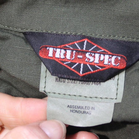 Truspec Lightweight Ripstop green BDU Army Style Shirt XS 33" Chest (3348)